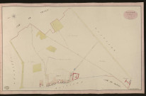 Noyers-près-Vesly (Les). Section B _ des Closeaux _ 1re de 2 Feuilles