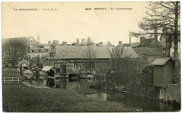 Bernay. La Charentonne.