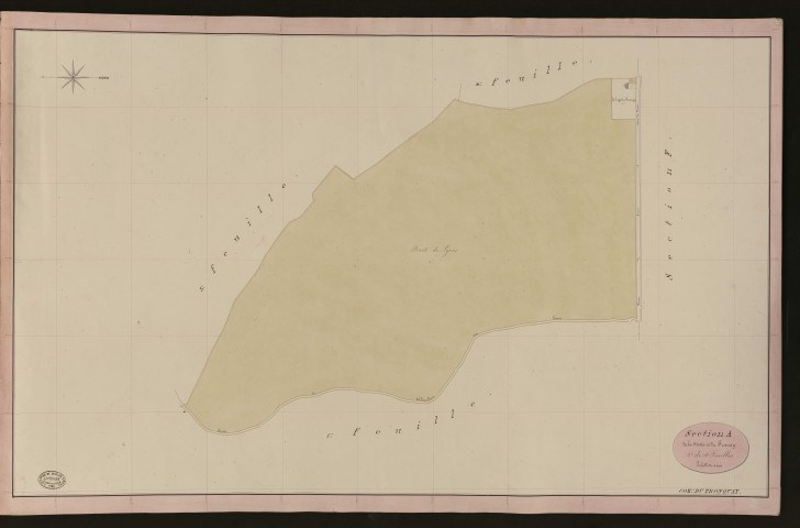 Tronquay (Le). Section A _ de la Motte et du Fresnay _ 2e de 4 Feuilles