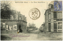 Montaure. La Place Saint-Blaise.