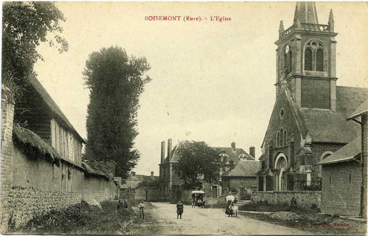 Boisemont. L'Eglise.