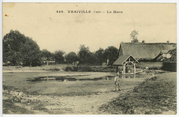 Vraiville. La Mare.