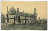 Thilliers-en-Vexin (Les). Château de Boisdenemetz et la Chapelle.