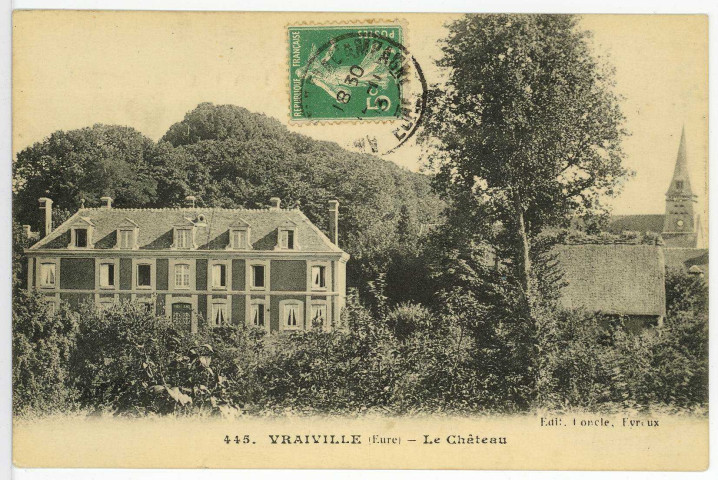 Vraiville. Le Château.
