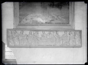 Retable de l'église d'Ézy-sur-Eure (Eure), représentant la mort de Marie.