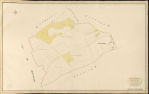 Saint-Ouen-d'Attez. Section D _ du Bois des Perruches _ 1re de 2 Feuilles