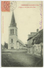Trouville-la-Haule. L'Eglise et une partie de la place.