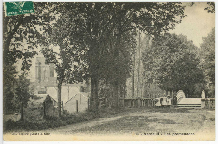 Verneuil-sur-Avre. Les promenades.