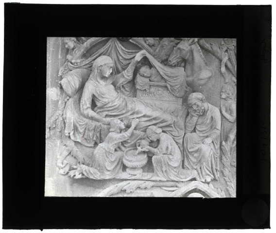 Cathédrale d'Orvieto (Italie), bas-relief.