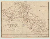 Carte du Vexin et du Roumois