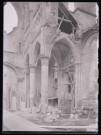 Ruines et vestiges de l'ancienne abbaye de Longpont (Aisne).