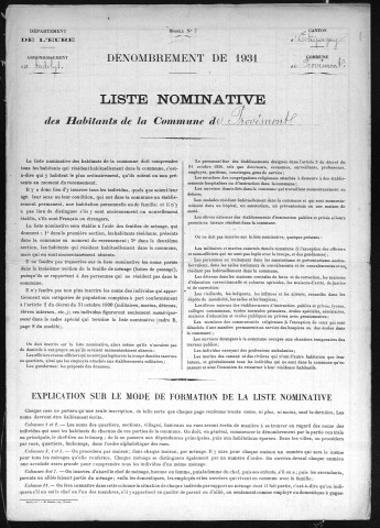 PROVEMONT 1931