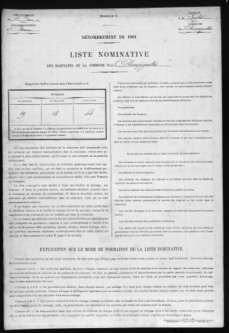 CHAMPIGNOLLES 1901