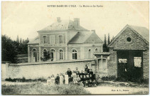 Notre-Dame-de-l'Isle. La Mairie et les Ecoles.