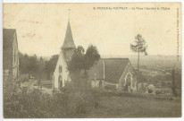 Saint-Pierre-du-Vauvray. Le Vieux Cimetière et l'Eglise.