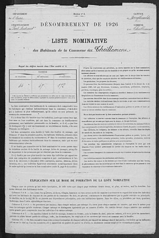 THEILLEMENT 1926