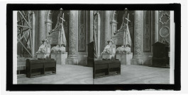 Tombeau de Clément XIII dans la basilique Saint-Pierre de Rome (Italie).