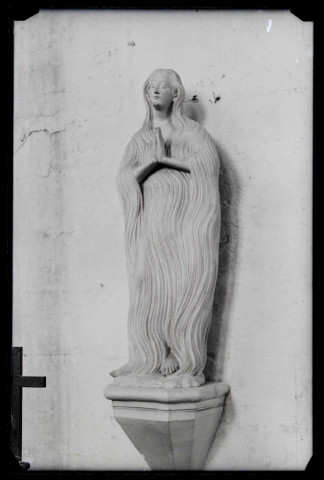 Statue de Sainte-Marie-Madeleine de l'église Notre-Dame d'Écouis (Eure).