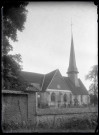 Vue d'ensemble de l'église de Guichainville (Eure).