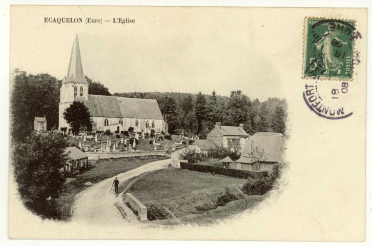 Ecaquelon. L'Eglise.