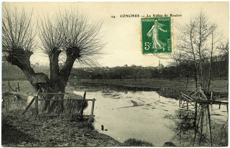 Conches-en-Ouche. La Vallée du Rouloir.