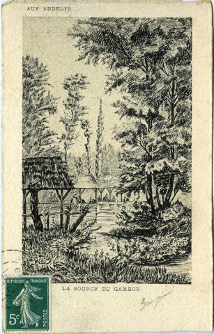 Andelys (Les). La Source du Gambon.