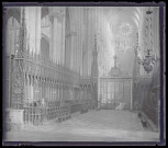 Stalles du choeur de la cathédrale Notre-Dame d'Amiens (Somme).