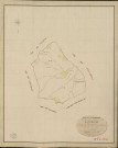 Longuelune. Tableau d'assemblage _ du Plan Parcellaire de la Commune de Longuelune _ Canton de Verneuil - Evreux - Eure. _ Terminé sur le Terrain le 20 Septembre 1836, sous l'administration de M. A. Passy, Préfet _ M. Landais, Maire _ et sous la Direction de M. Marel, Directeur des Contributions directes _ M. Le Fébure, Géomètre en Chef. _ Par M. Gondouin, Géomètre de 1re classe.