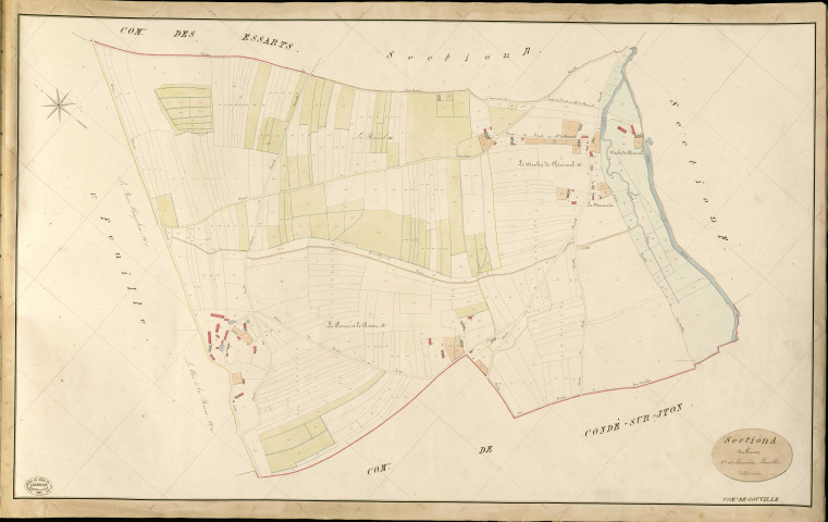 Gouville. Section A _ du Perron _ 2e et dernière Feuille