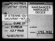 Tables (1792-1902)
