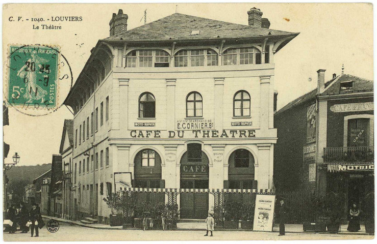 Louviers-Ville. Le Théâtre.