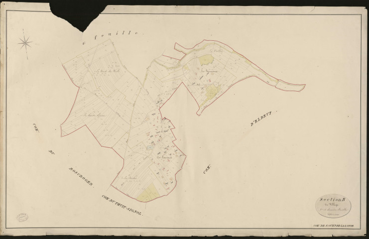 Saint-Ouen-de-la-Londe. Section B _ du Village _ 2e et dernière Feuille