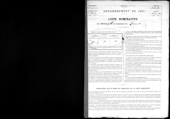 FOUQUEVILLE 1921