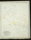 Manneville-sur-Risle. Tableau d'assemblage _ du Plan Parcellaire de la Commune de Manneville-sur-Risle _ Canton de Pontaudemer - Pontaudemer - Eure. _ Terminé sur le Terrain le 20 Septembre 1835, sous l'administration de M. A Passy, Préfet _ M. Rougeault, Maire _ sous la Direction de M.Marel, Directeur des Contributions directes _ M. Le Fébure, Géomètre en Chef. _ Par M. Depoilly, Géomètre de 1re classe.