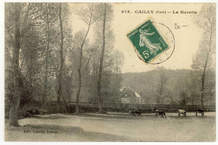 Cailly-sur-Eure. La Hurette.