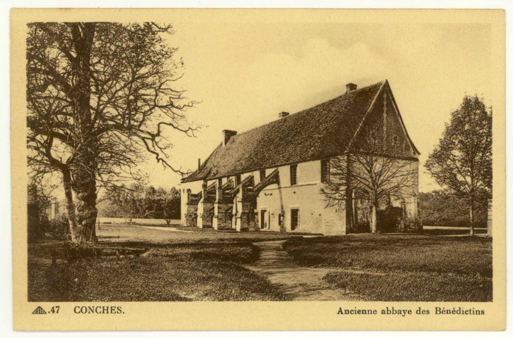 Conches-en-Ouche. Ancienne abbaye des Bénédictins.