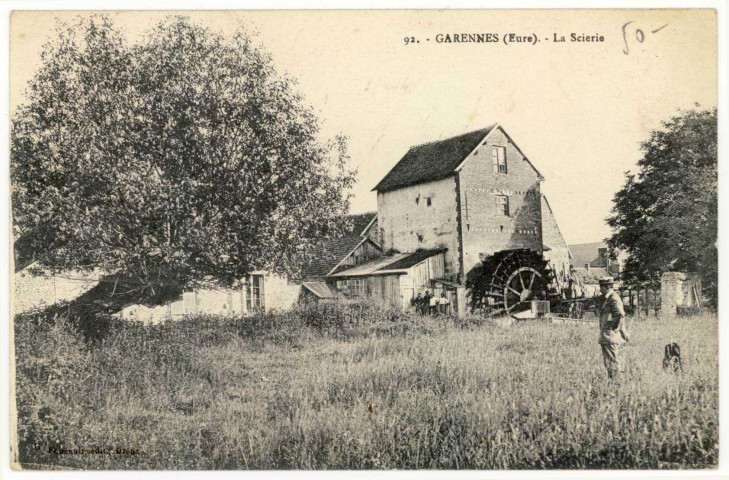 Garennes-sur-Eure. La Scierie.
