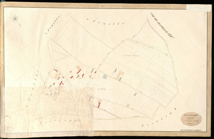 Tilleul-Lambert (Le). Section D _ de la Friche _ 5e et dernière Feuille