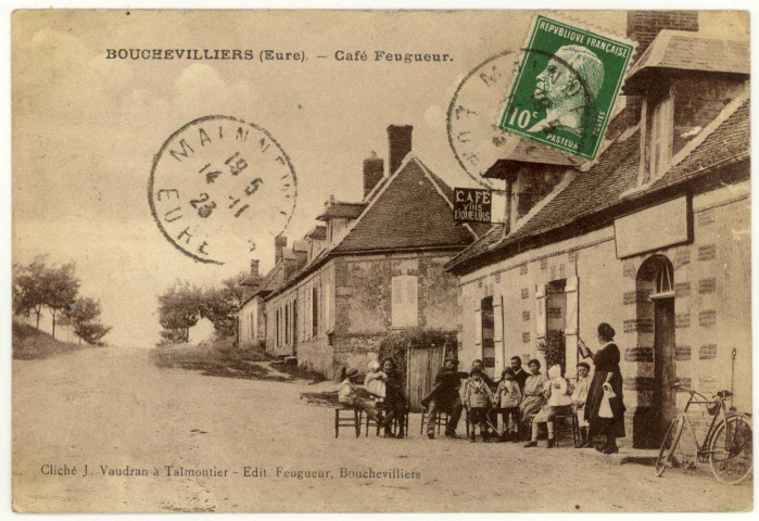 Bouchevilliers. Café Feugueur.