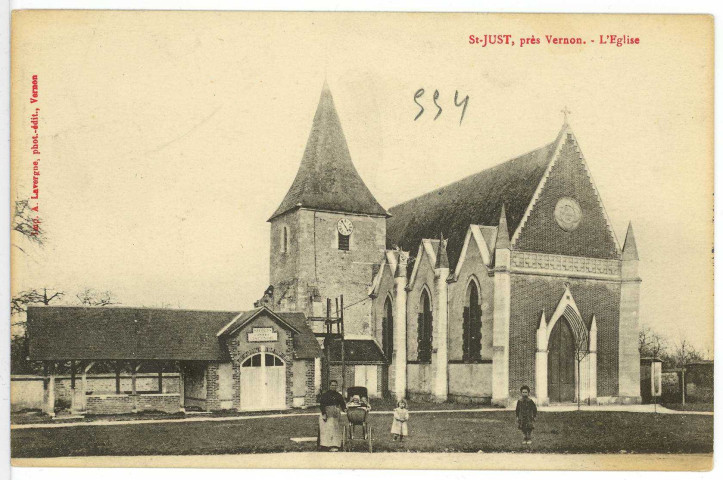 Saint-Just. L'Eglise.
