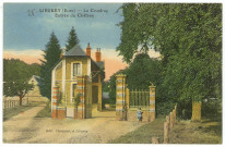 Lieurey. Le Coudray - Entrée du Château.