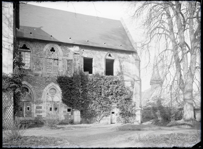 Clocher de l'église de Boos (Seine-Maritime).