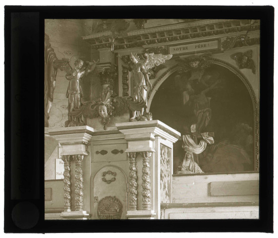 Église de Berthouville (Eure), tabernacle.