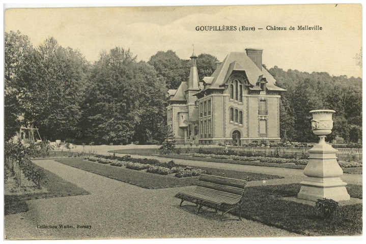 Goupillières. Château de Melleville.