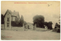 Berthenonville. L'Entrée du Château et la Route de Gisors.