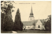 Amfreville-sur-Iton. L'église.