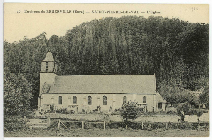 Saint-Pierre-du-Val. L'Eglise.