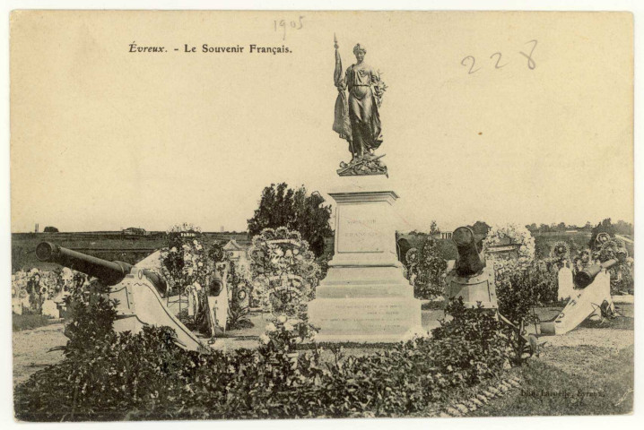 Evreux-Ville. Le Souvenir Français.