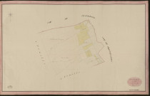 Gamaches-en-Vexin. Section A _ de l'Eglise _ 1re de 3 Feuilles