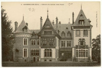 Courteilles. Château du Jarrier - Côté Ouest.